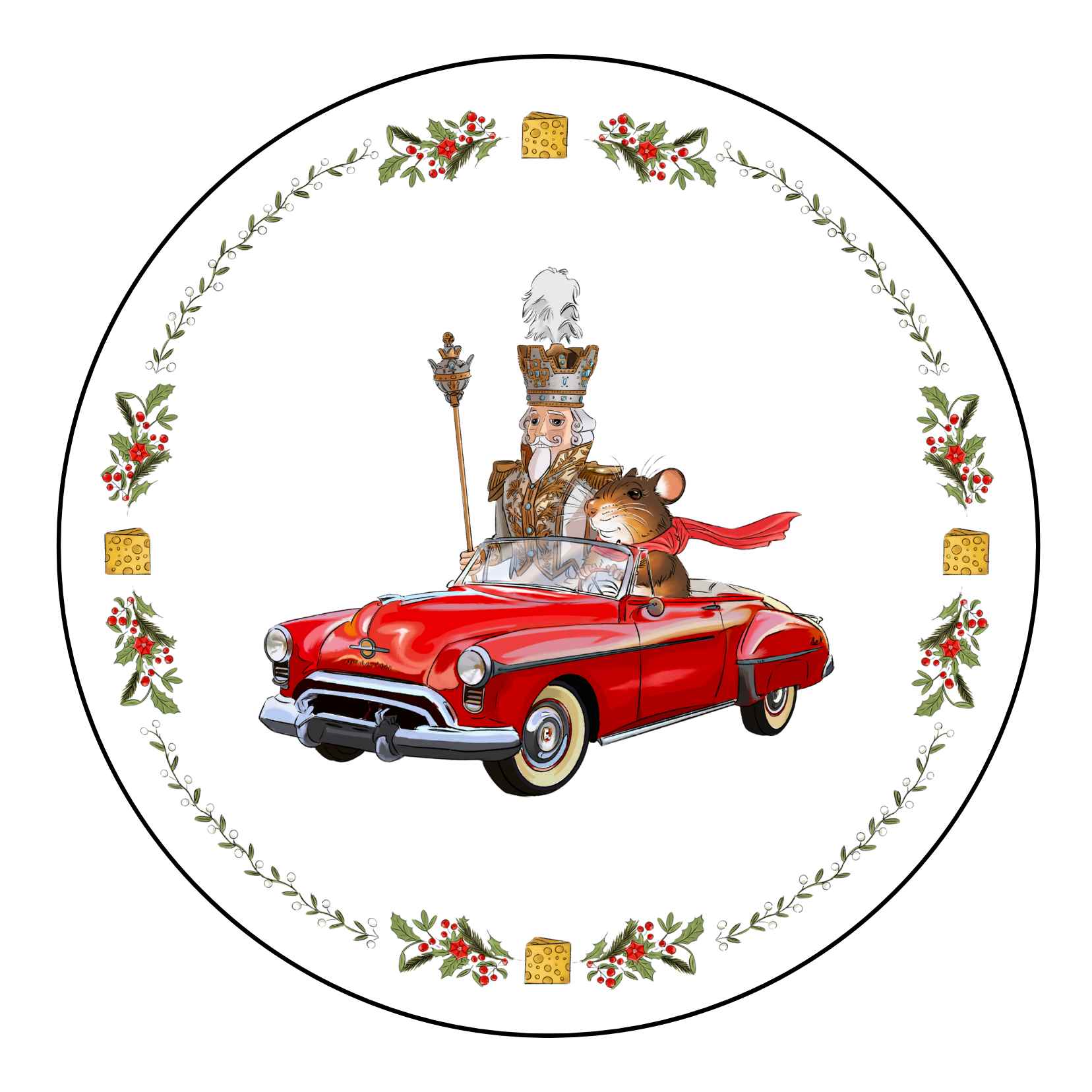Fancy kjøretur magnet