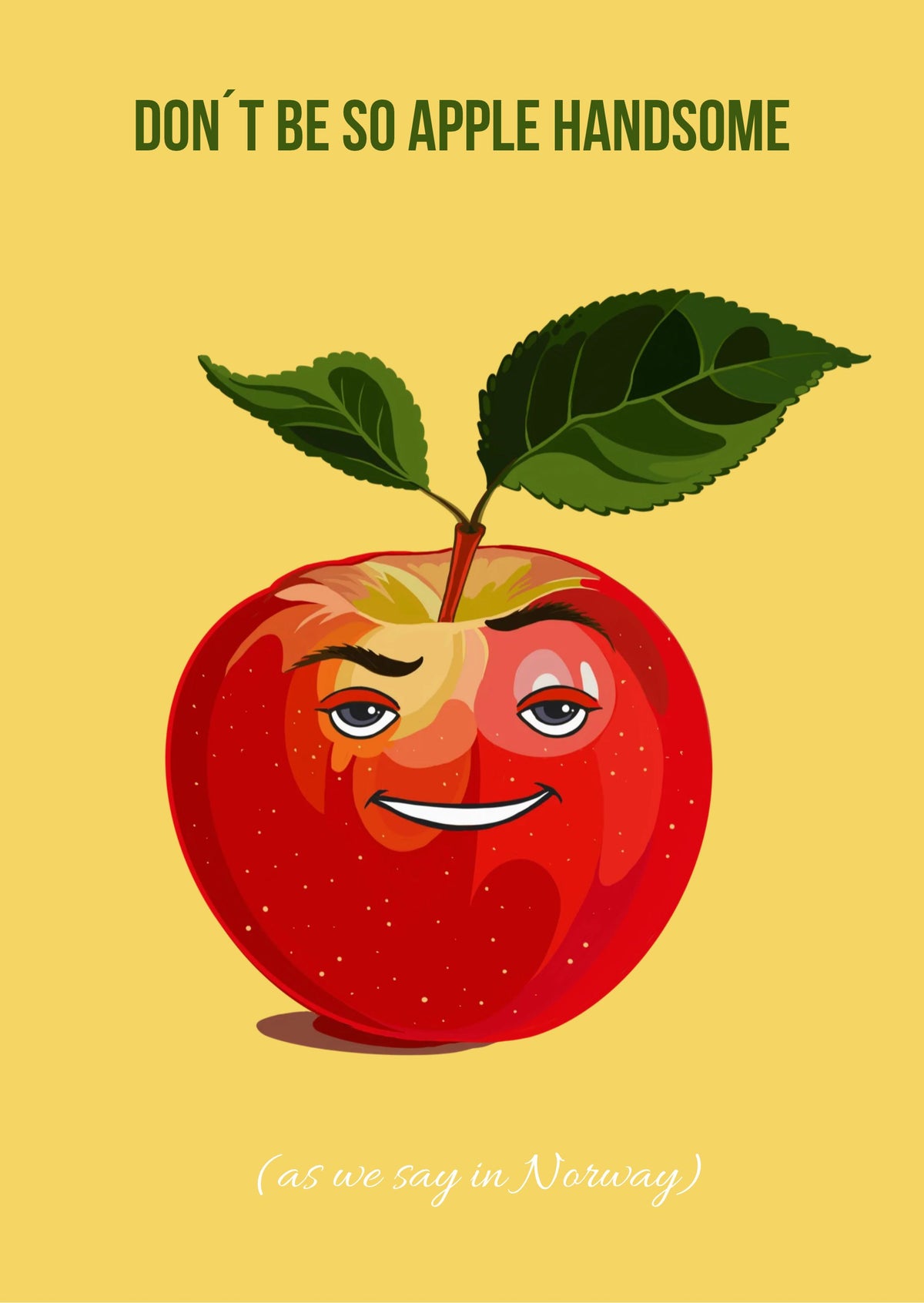 Apple handsome