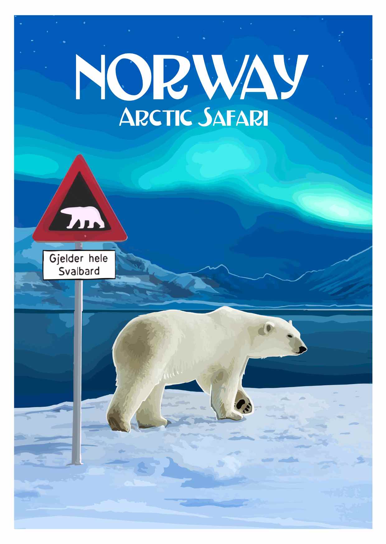 Arctic safari polar bear