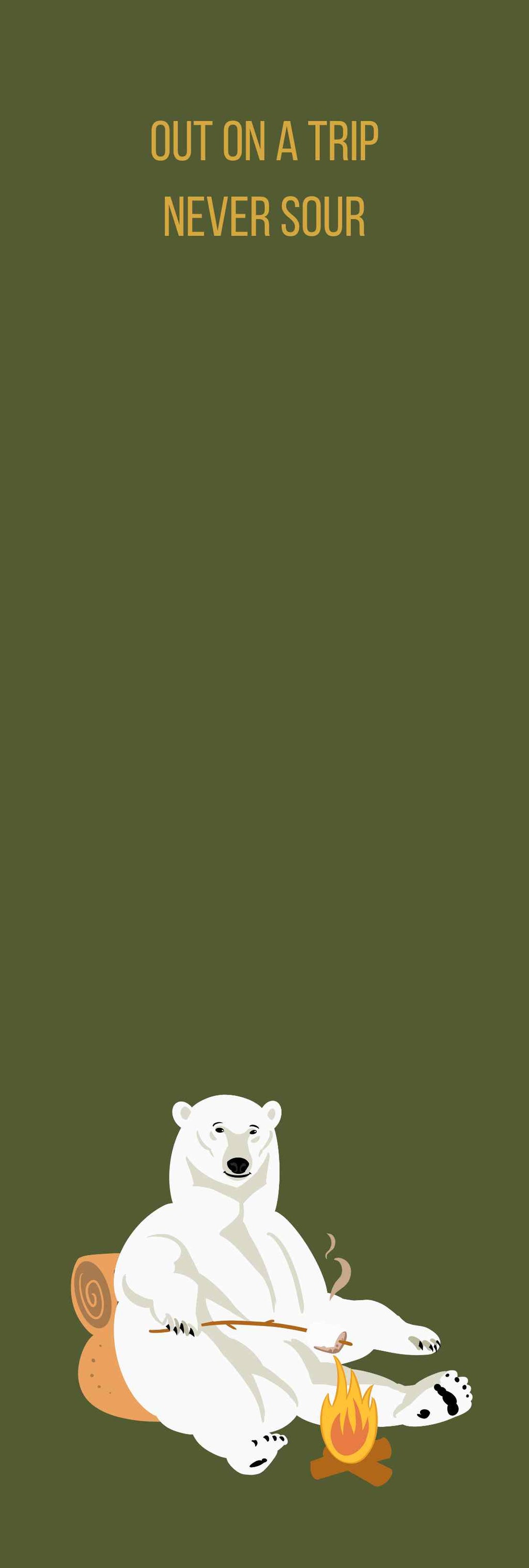 Out on a trip bokmerke