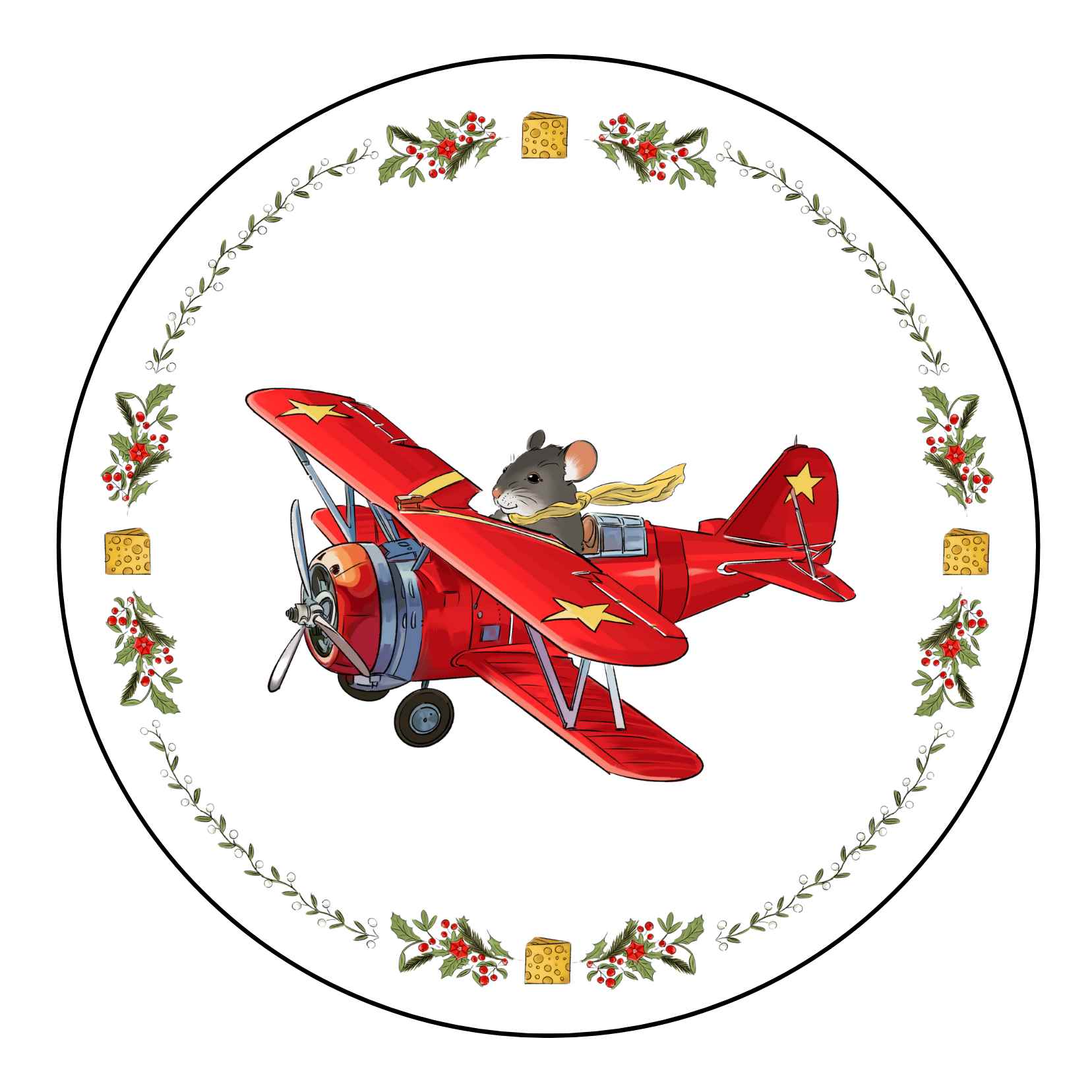 Flyende mus magnet