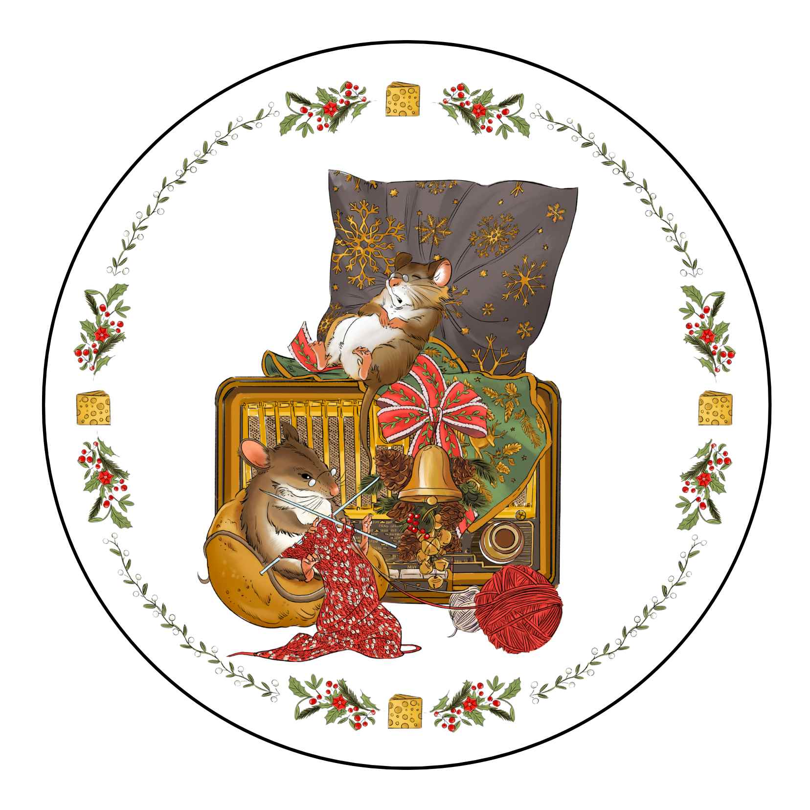 Potet gyngestol magnet